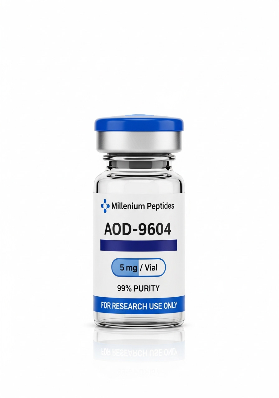 AOD-9604 5 mg research compound vial