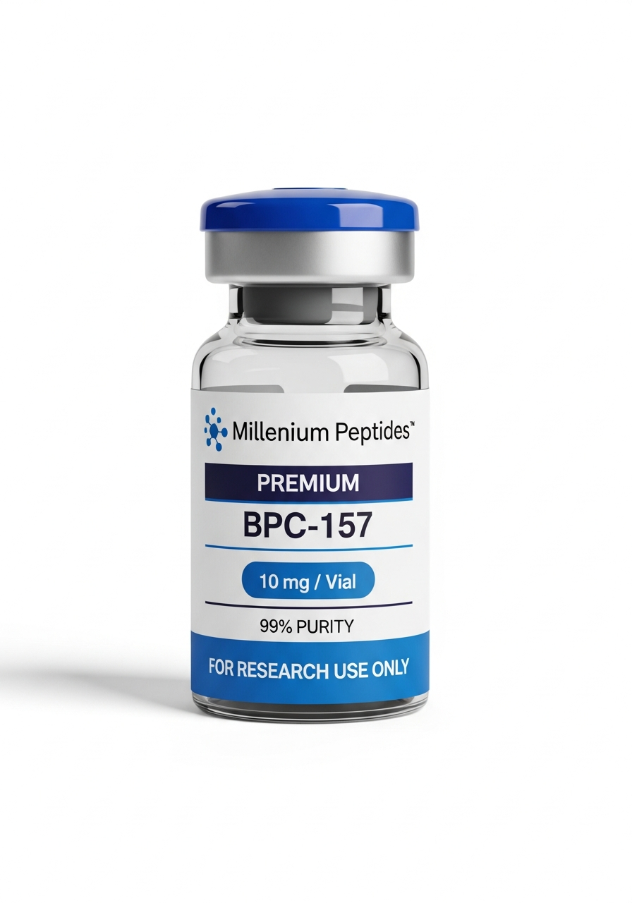 BPC-157 10 mg research compound vial