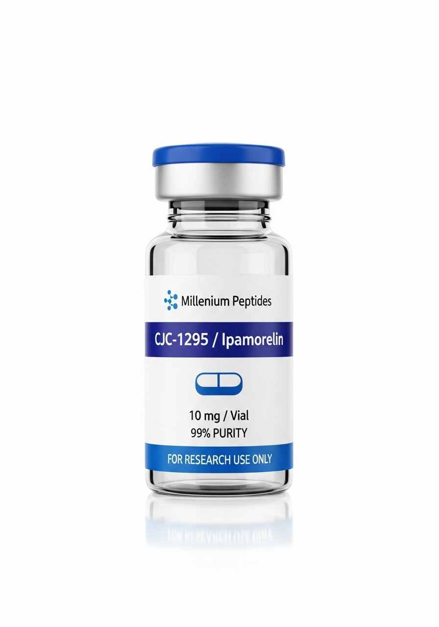 CJC-1295 / Ipamorelin 10 mg research compound vial