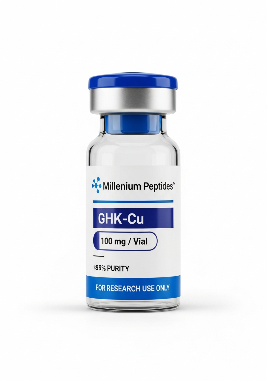 GHK-Cu 100 mg research compound vial