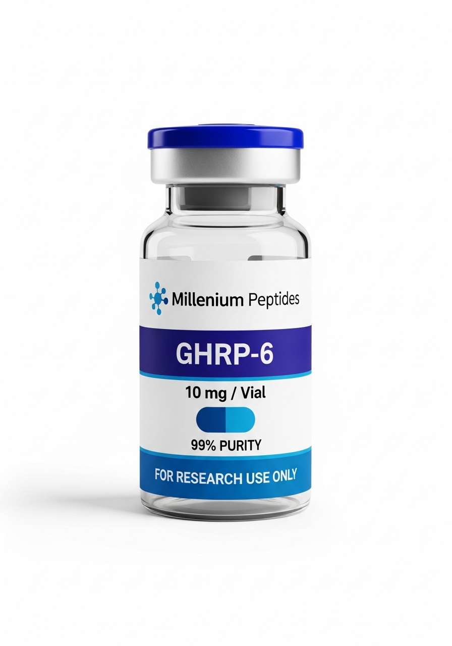 GHRP-6 10 mg research compound vial