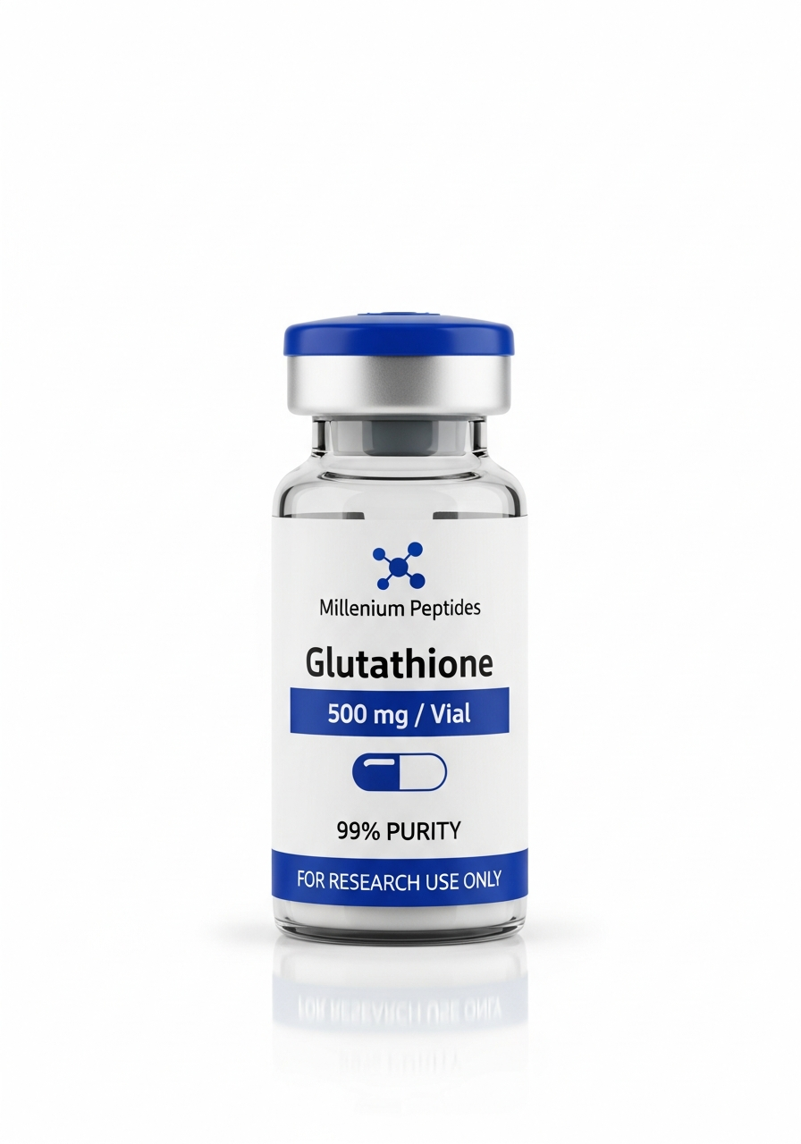 Glutathione 500 mg research compound vial
