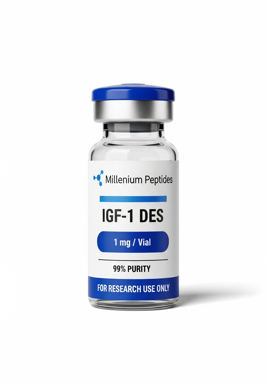 IGF-1 DES 1 mg research compound vial