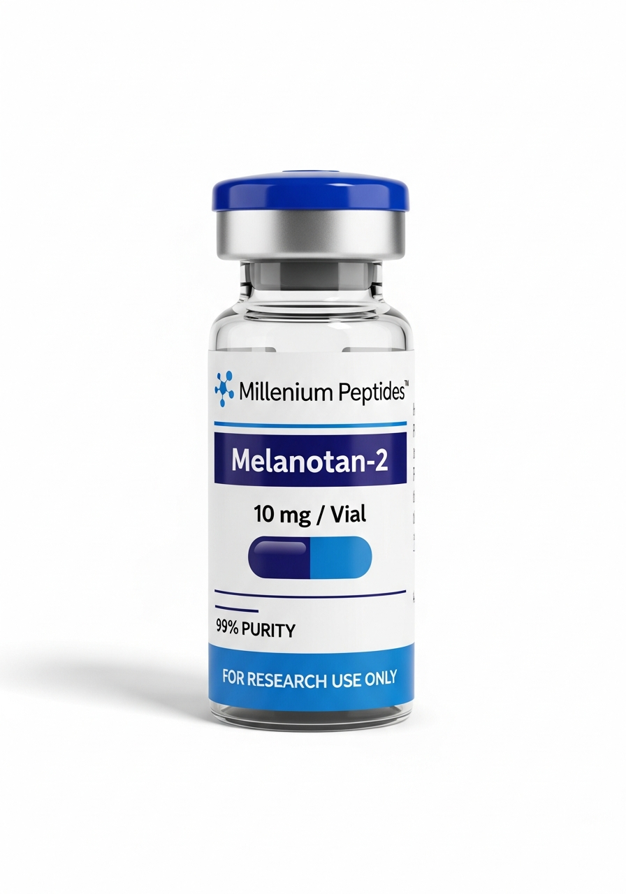 Melanotan-2 10 mg research compound vial