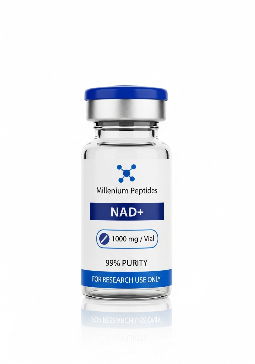 NAD+ 1000 mg research compound vial