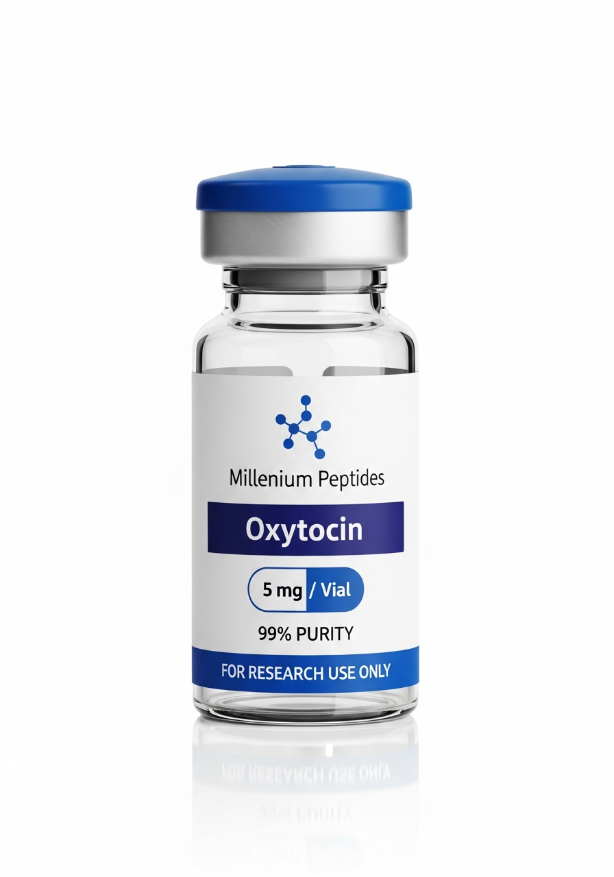 Oxytocin 5 mg research compound vial