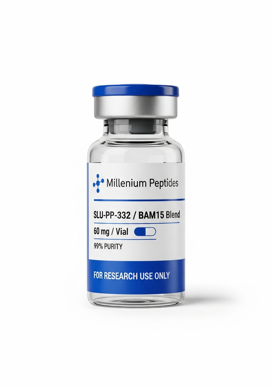 SLU-PP-332 / BAM15 Blend 60 mg research compound vial
