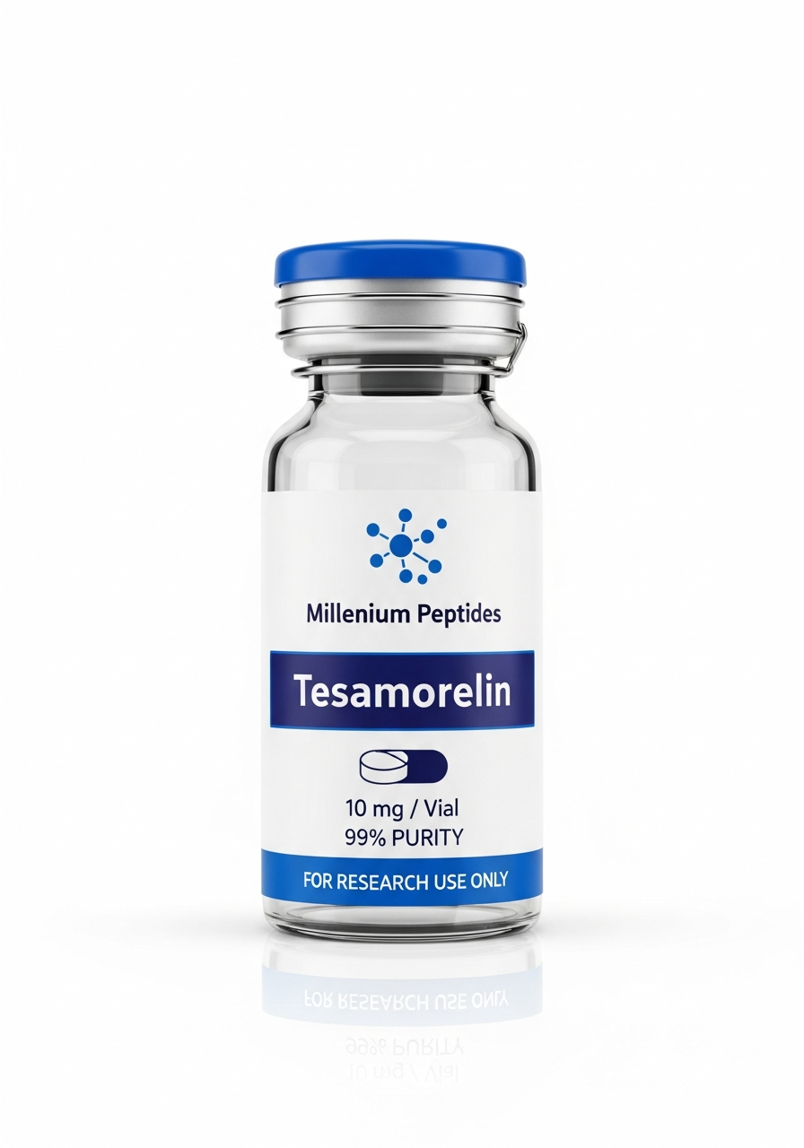 Tesamorelin 10 mg research compound vial