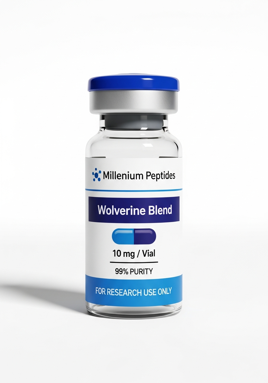 Wolverine Blend 10 mg research compound vial