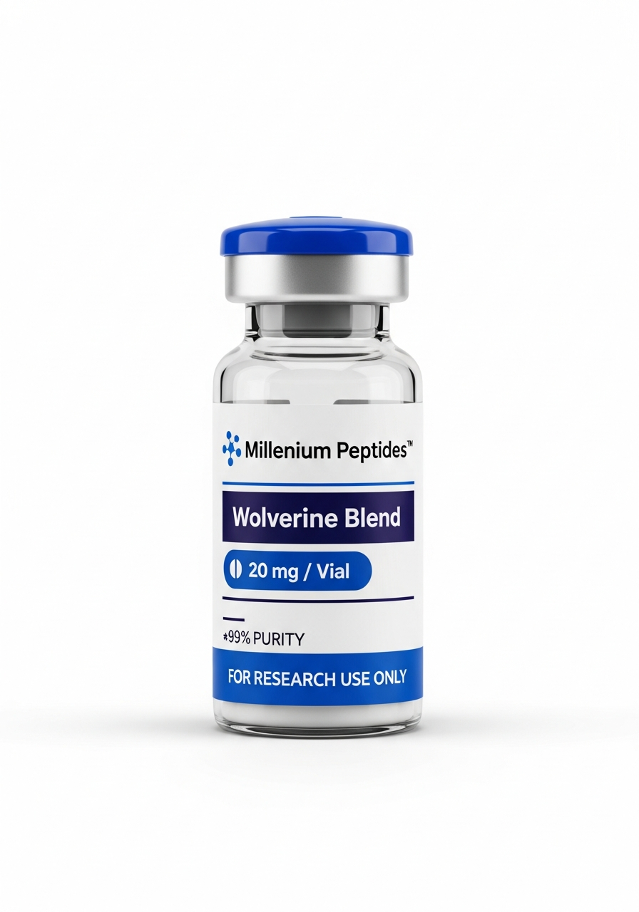 Wolverine Blend 20 mg research compound vial